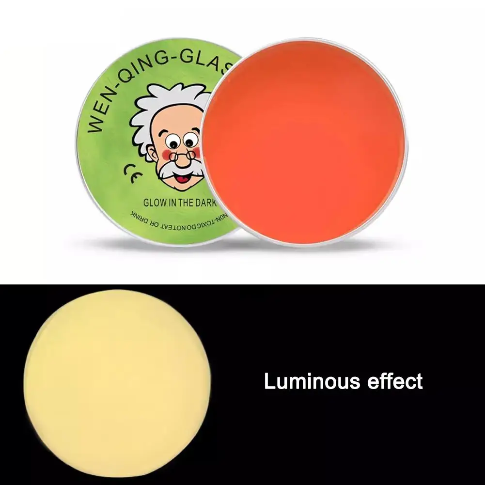 Lab Putty Crystal Clear Glass (1 Pack) Best Thinking Smart Crazy Stress Putty with Tin, Sensory & Bouncing Toy Children Gifts