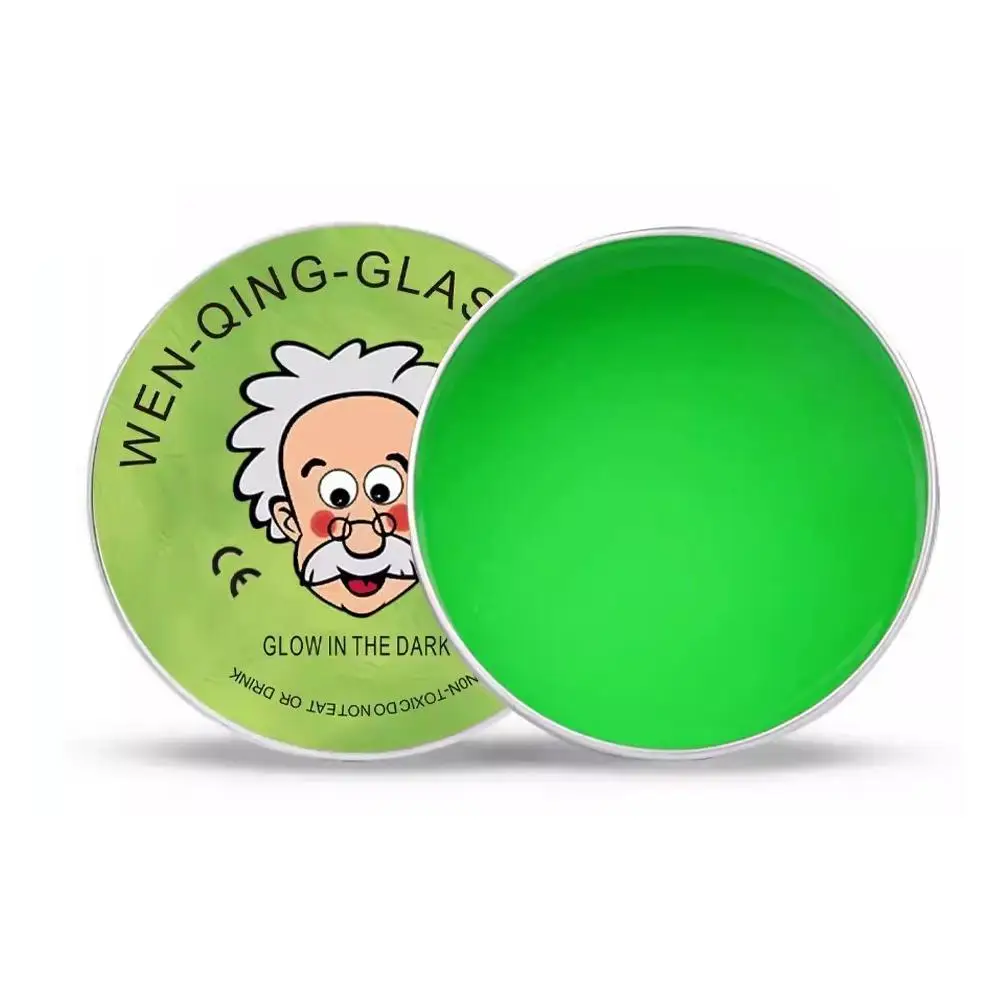 Lab Putty Crystal Clear Glass (1 Pack) Best Thinking Smart Crazy Stress Putty with Tin, Sensory & Bouncing Toy Children Gifts