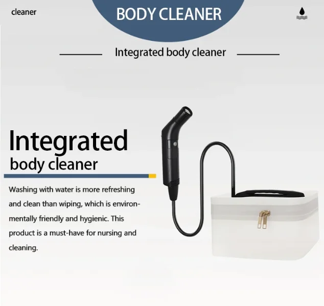 Portable Electric Bidet Sprayer Handheld with 2-Level Pressure Adjustment Rechargeable Personal Hygiene for Travel