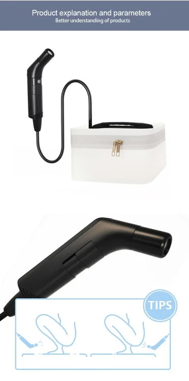 Portable Electric Bidet Sprayer Handheld with 2-Level Pressure Adjustment Rechargeable Personal Hygiene for Travel