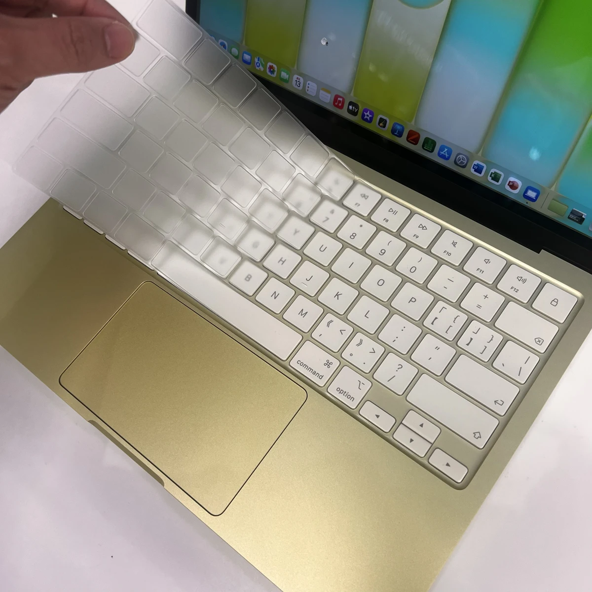 TPU Keyboard Cover for MacBook Neo13 A18 Chip A3404, US & EU Layout Compatible, Ultra-Thin Clear Transparent Keyboard Protector