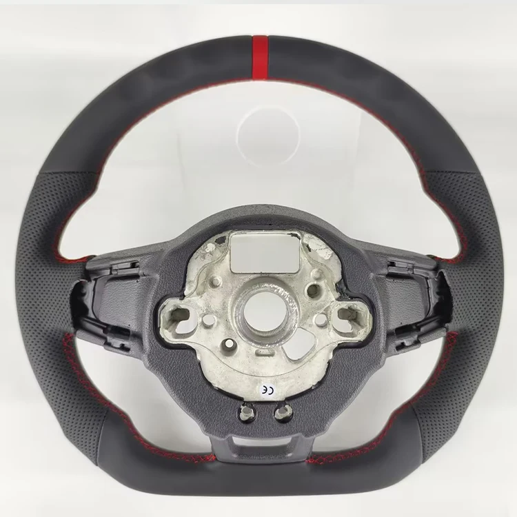 Sport Style Steering Wheel for Volkswagen Golf Mk7 7.5 Gti Gtr Gte Tiguan 2013-2019 Upgrade Accessories Interior Modification