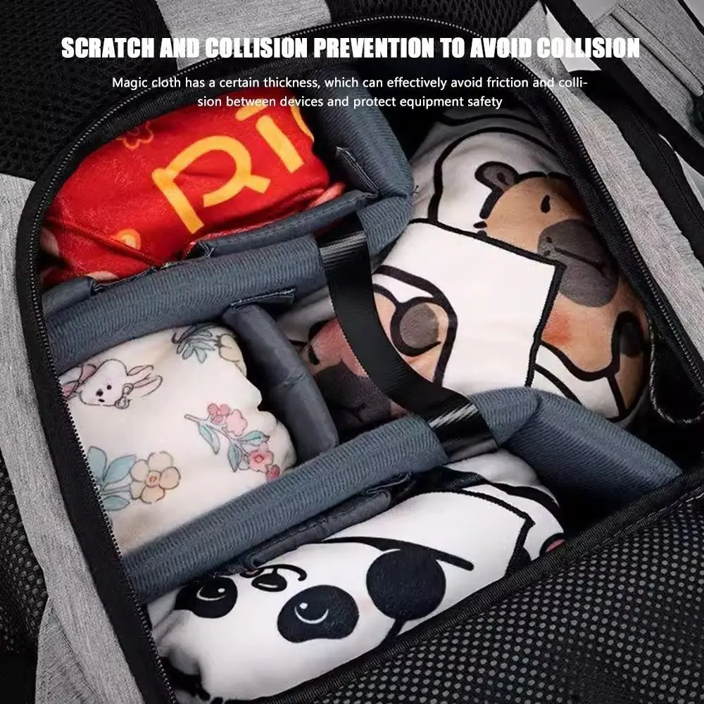 2026 New Fantastic Folding Cosmetic Bag Cloth Hundred Patch Cloth Camera For iPad Storage Bag Reusable Protective Cover