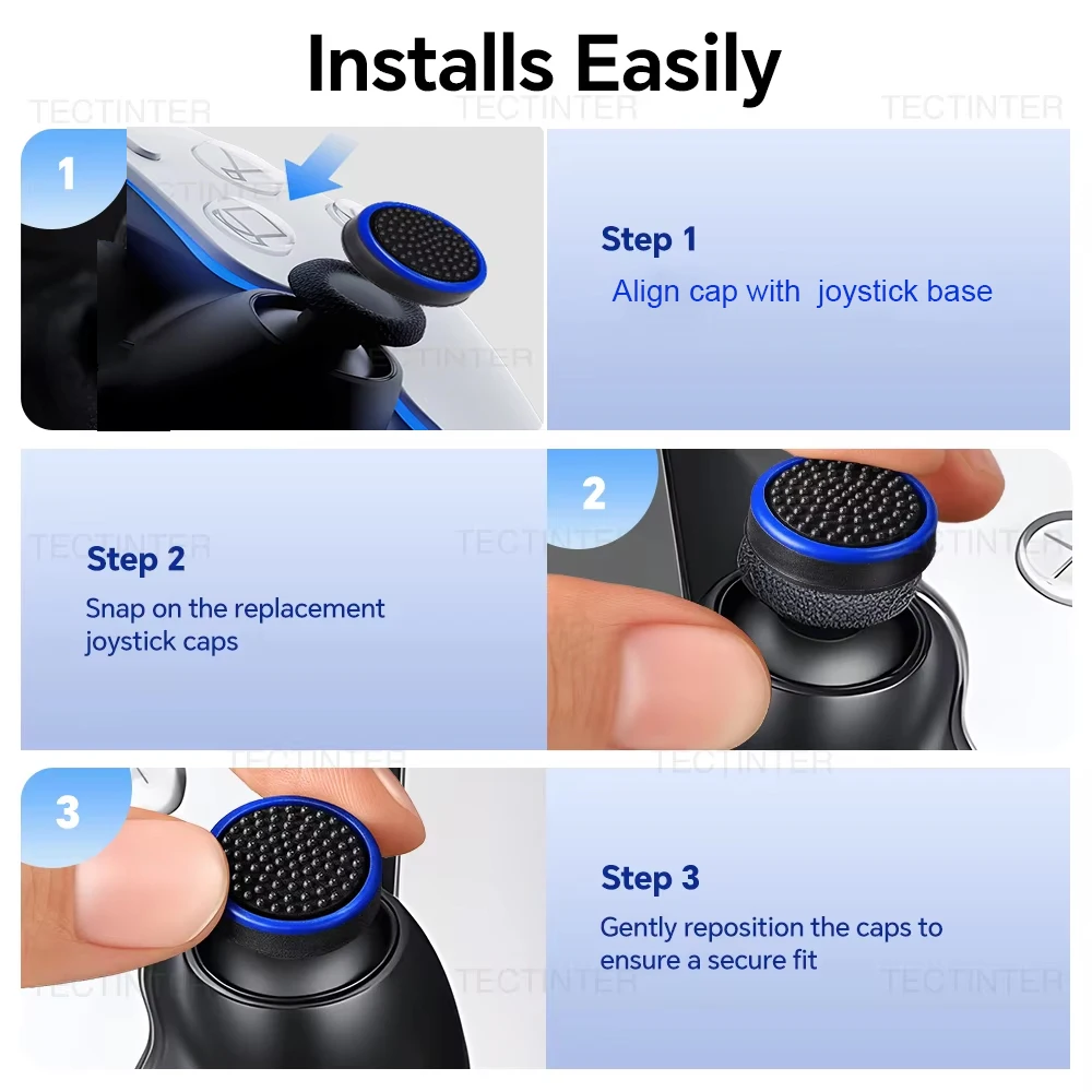 Rocker Caps For Nintendo Switch/OLED Joystick Controller Thumb Grip sticks Cover For PlayStation PS5 Portal/Steam Deck/ROG Ally
