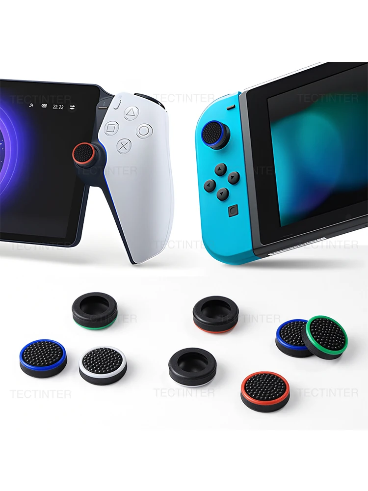 Rocker Caps For Nintendo Switch/OLED Joystick Controller Thumb Grip sticks Cover For PlayStation PS5 Portal/Steam Deck/ROG Ally