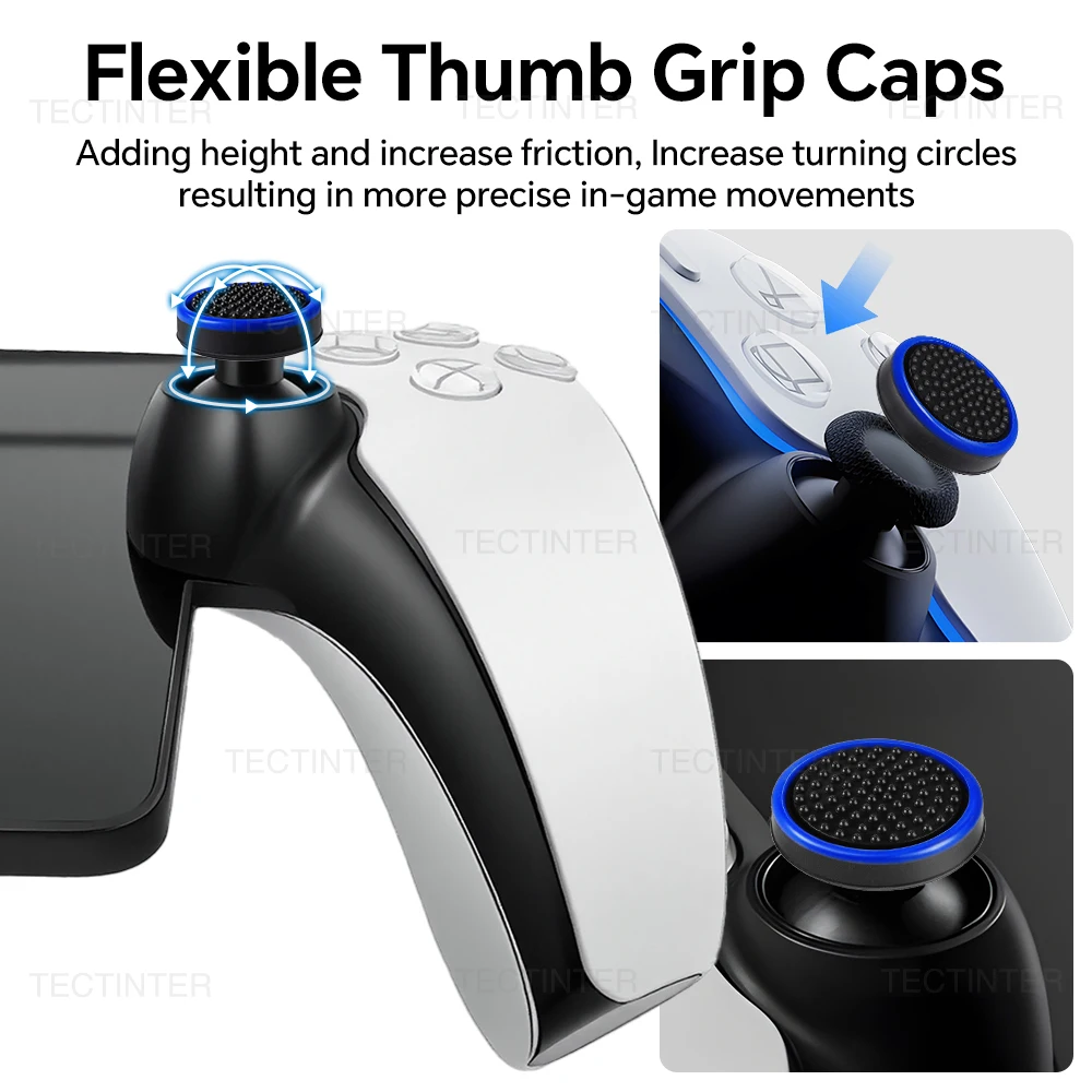 Rocker Caps For Nintendo Switch/OLED Joystick Controller Thumb Grip sticks Cover For PlayStation PS5 Portal/Steam Deck/ROG Ally