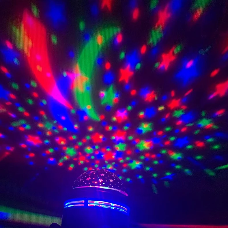 LED Lights Projector Starry Sky Night Light Projector Baby Lamp Decor Starry Moon Galaxy Projector for Kids Bedroom Decoration