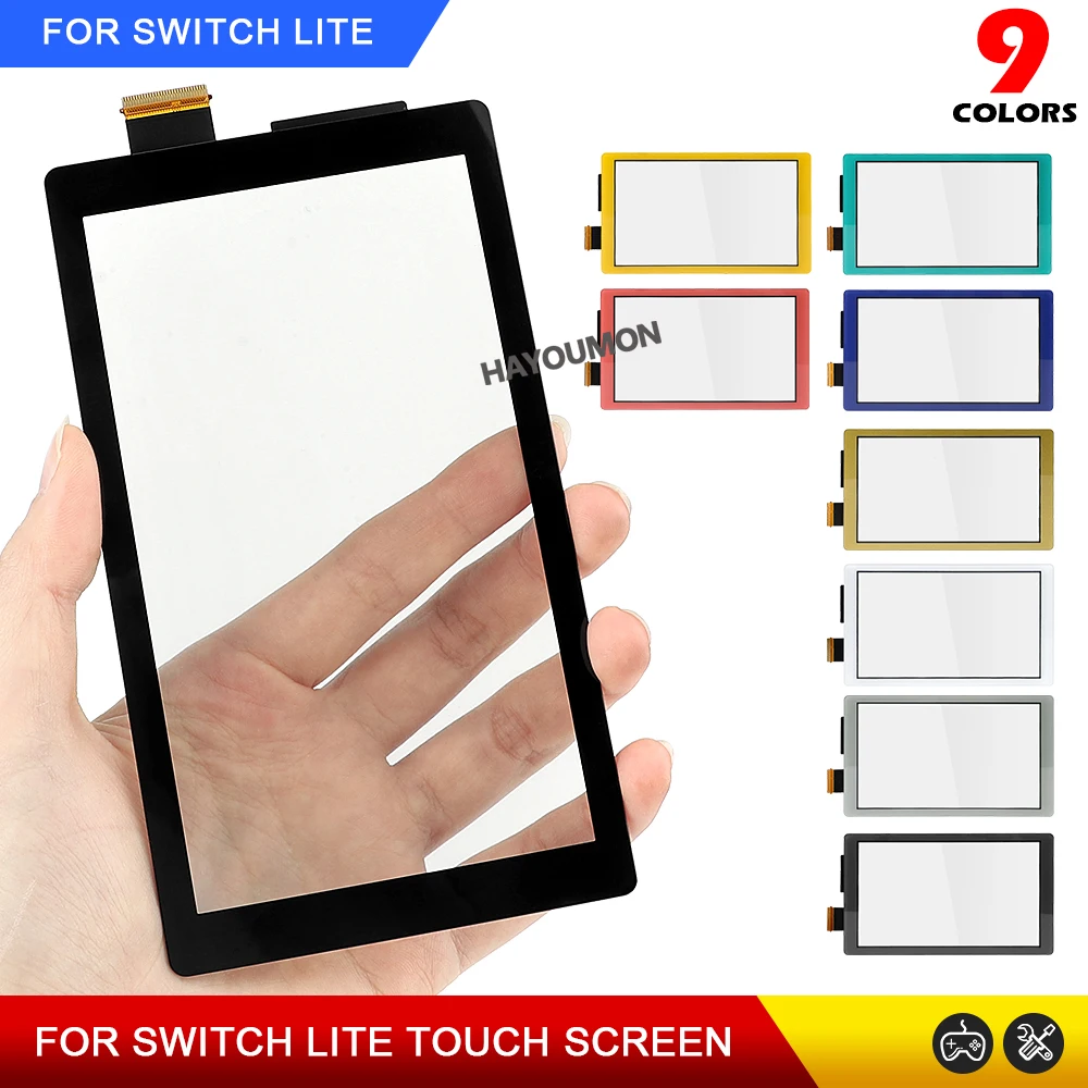 9COLORS NEW Touch Screen for Switch Lite Display Digitizer for NS Lite Panel Video Game Console Accessories