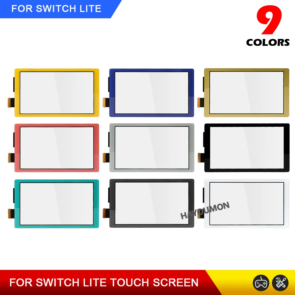 9COLORS NEW Touch Screen for Switch Lite Display Digitizer for NS Lite Panel Video Game Console Accessories
