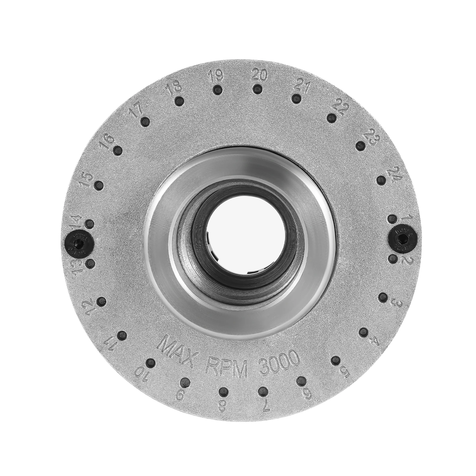 Wood Lathe Chuck 4-Jaw 3.78" Diameter Turning Machine Accessories Self-Centering Tool with Wrenches Screw for Woodworking