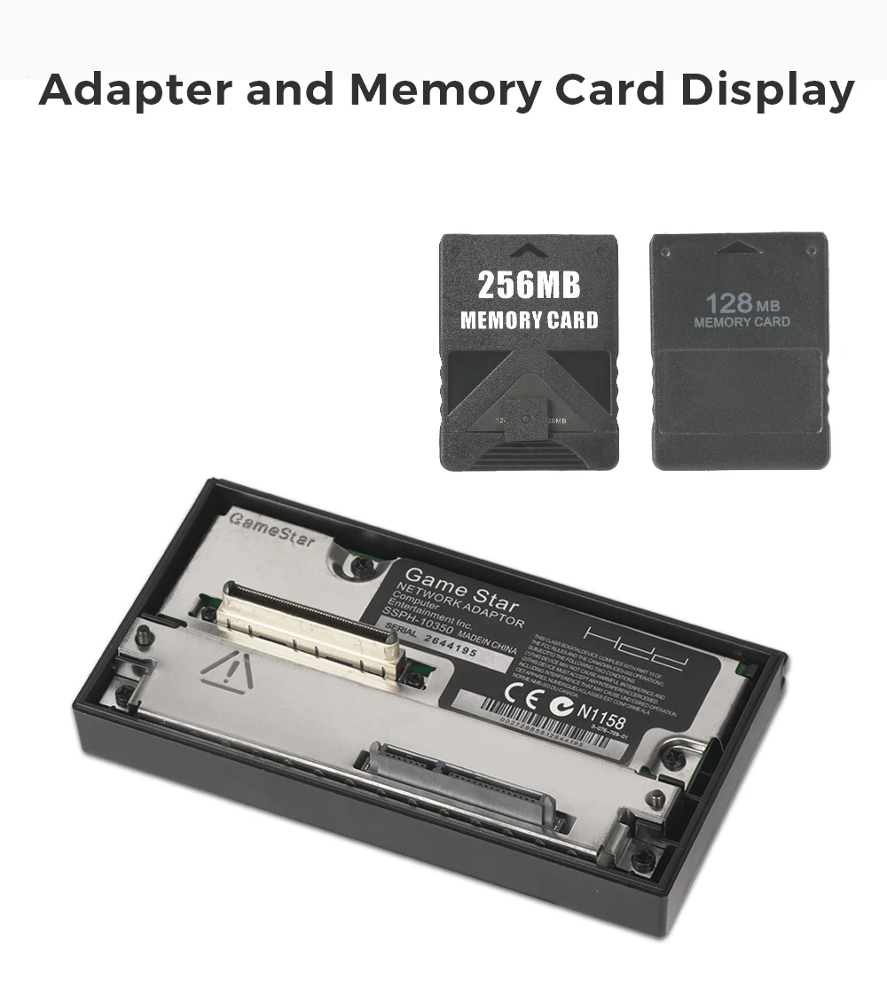 Haute42 SATA IDE Interface Network Adapter For Sony PS2 PlayStation2 Fat Game Console Sata HDD Hard Disk Connector Plug Adapter