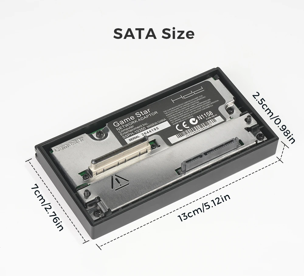 Haute42 SATA IDE Interface Network Adapter For Sony PS2 PlayStation2 Fat Game Console Sata HDD Hard Disk Connector Plug Adapter