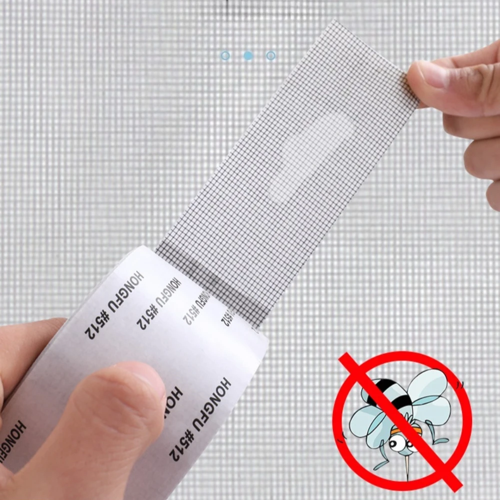 1ps Easy-to-Apply Waterproof Window Screen Repair Tape – Keep Mosquitoes Out with Our Anti-Insect, Self-Adhesive Mesh Patch