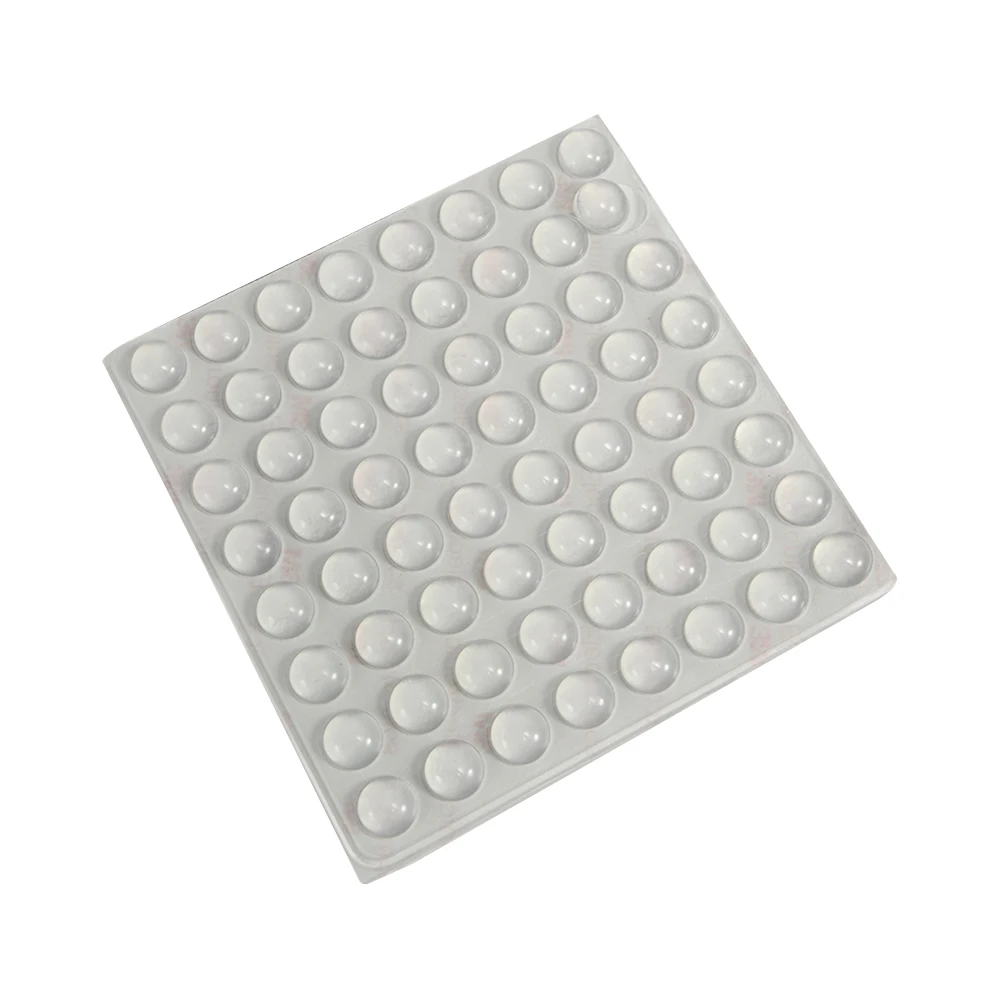 100-300pcs Self-Adhesive Clear Door Stop Rubber Damper Buffer Cabinet Bumpers Silicone Furniture Dots Cushion Protective Pads