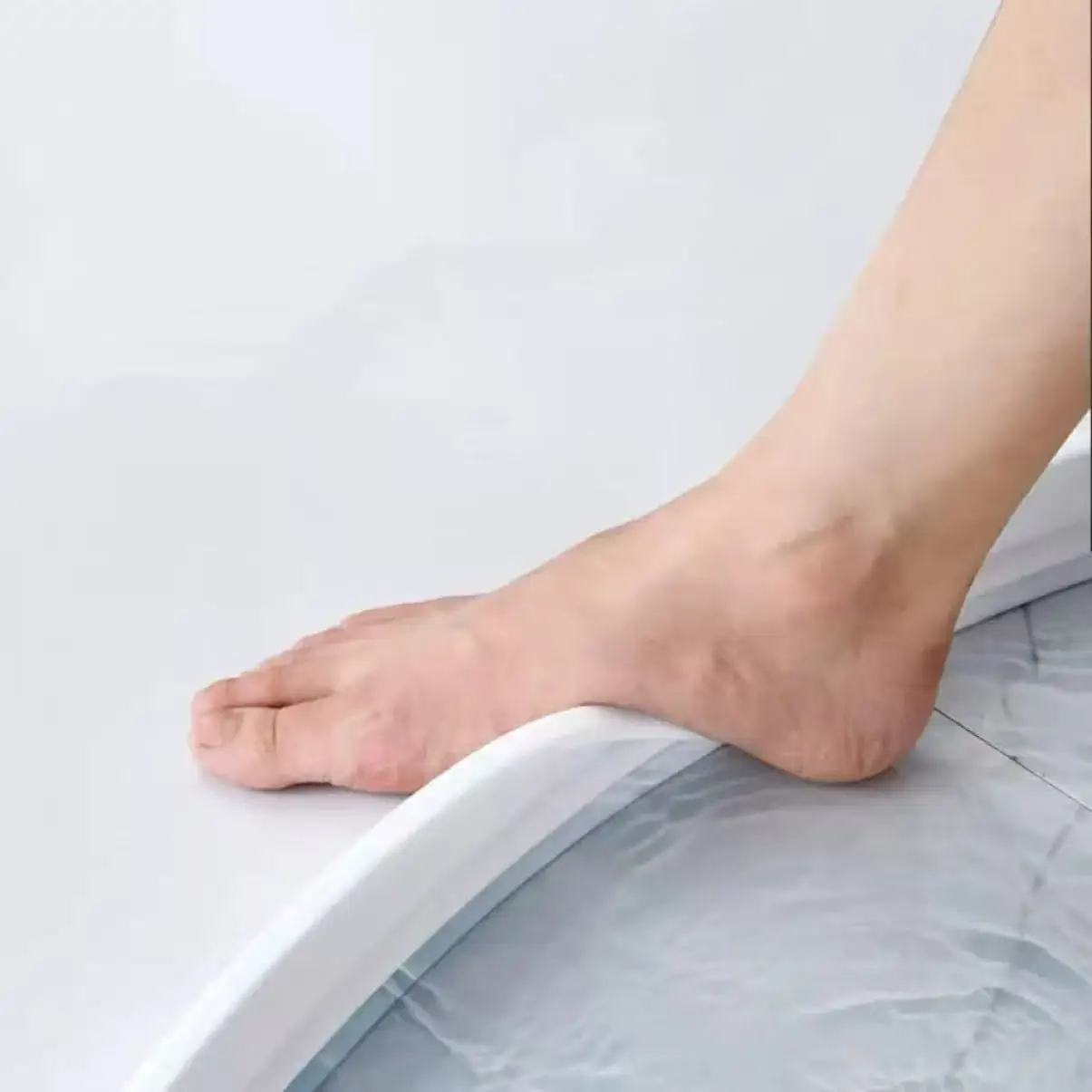 1pcs 1M Bathroom Shower Water Stopper Dam Barrier Seal Strip PVC Self-adhesive Practical Accessories