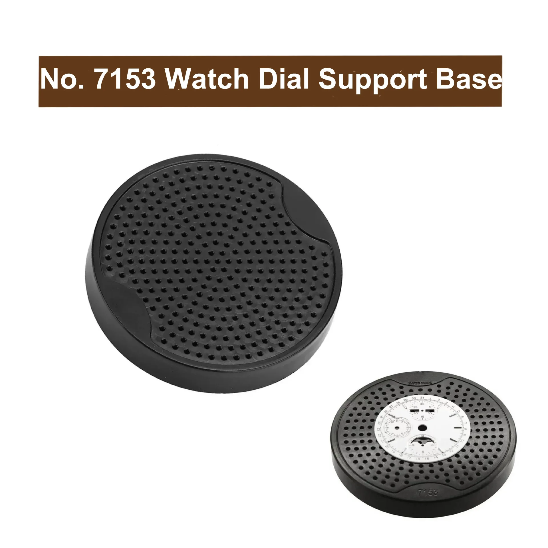 High Quality Plastic Watch Dial Holder 7153 Type for Watchmakers Repair Maintenance Watch Face Stand Assembly Tool