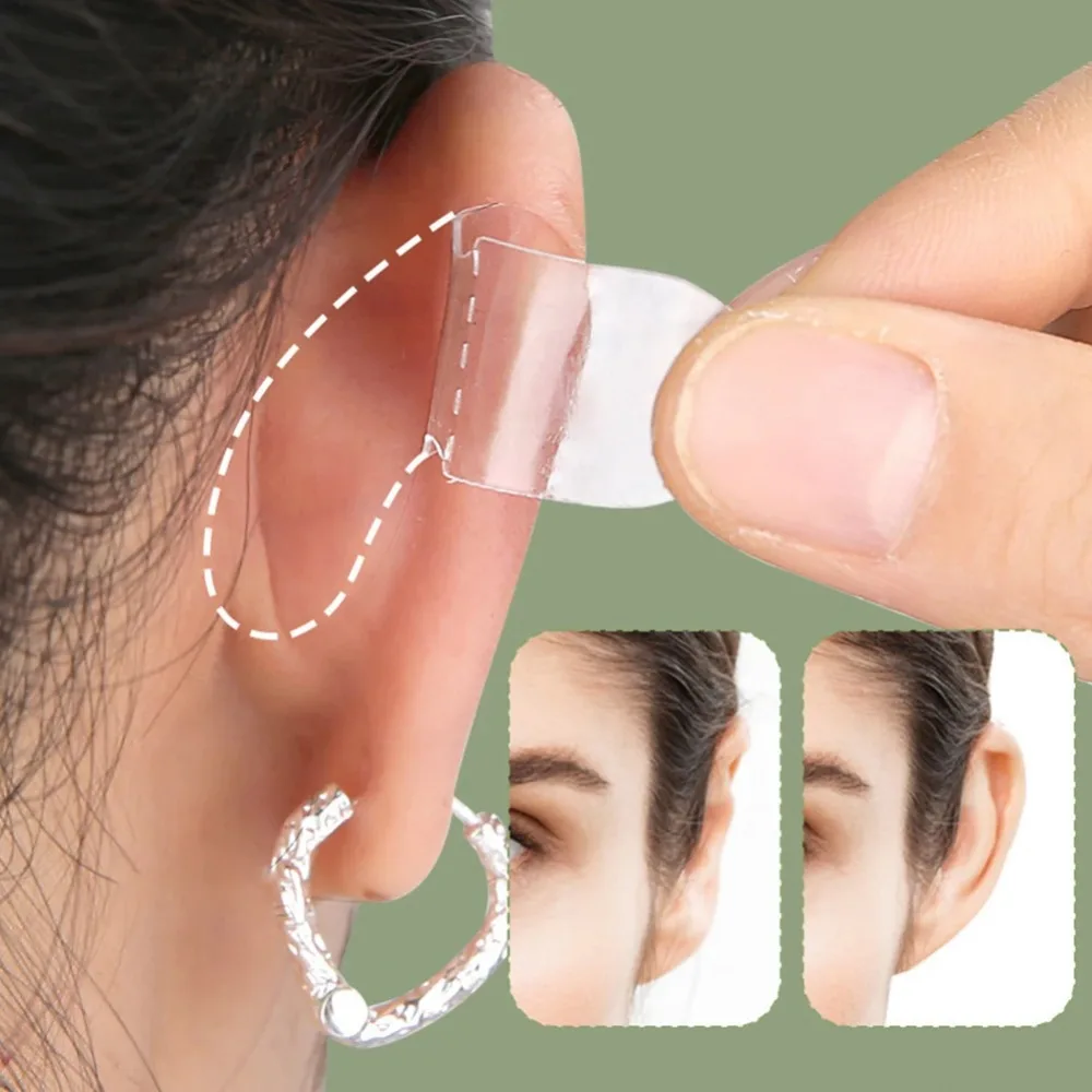 60Pcs Aesthetic Correctors Solves The Problem of The Big Ear Floppy Ear Corrector Self Adhesive Cosmetic Ear Stickers Ears Tapes