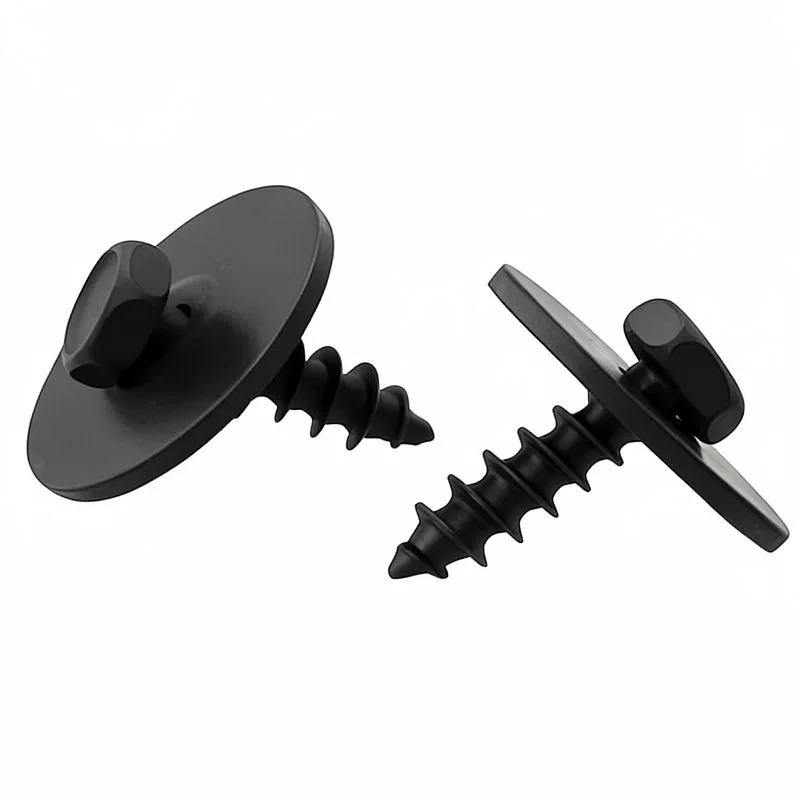 Car Bumper Cover Fender Liner Splash Shield Radiator Metal Support Screw M5 8mm 22mm for Bmw Mini 07149126886 07149213164