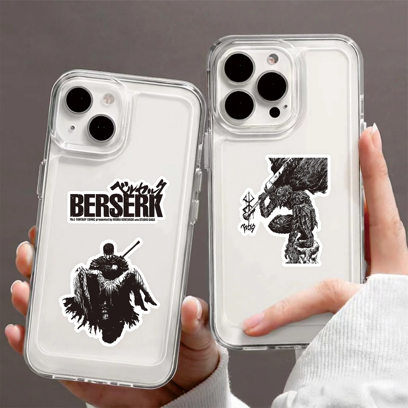 82PCS Berserk Stickers Guts DIY Diary Phone Case Handmade Scrapbook Aesthetic Stickers
