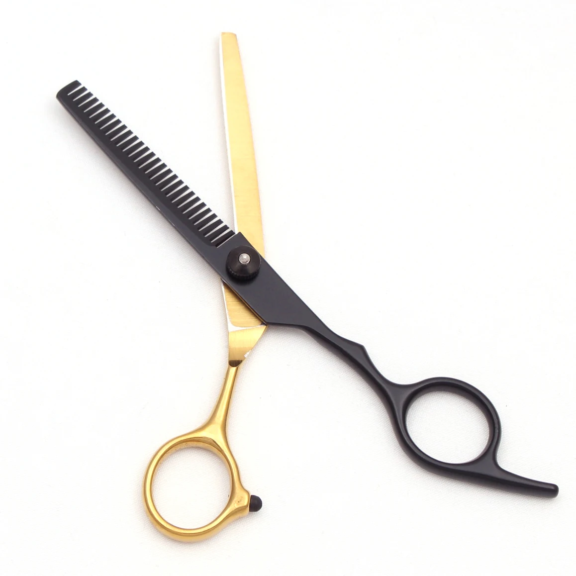 Hair Scissors 6" Japan Stainless Hairdressing Scissors Blue Hair Scissors Barber Shop Thinning Scissors Haircut Set Comb C1001