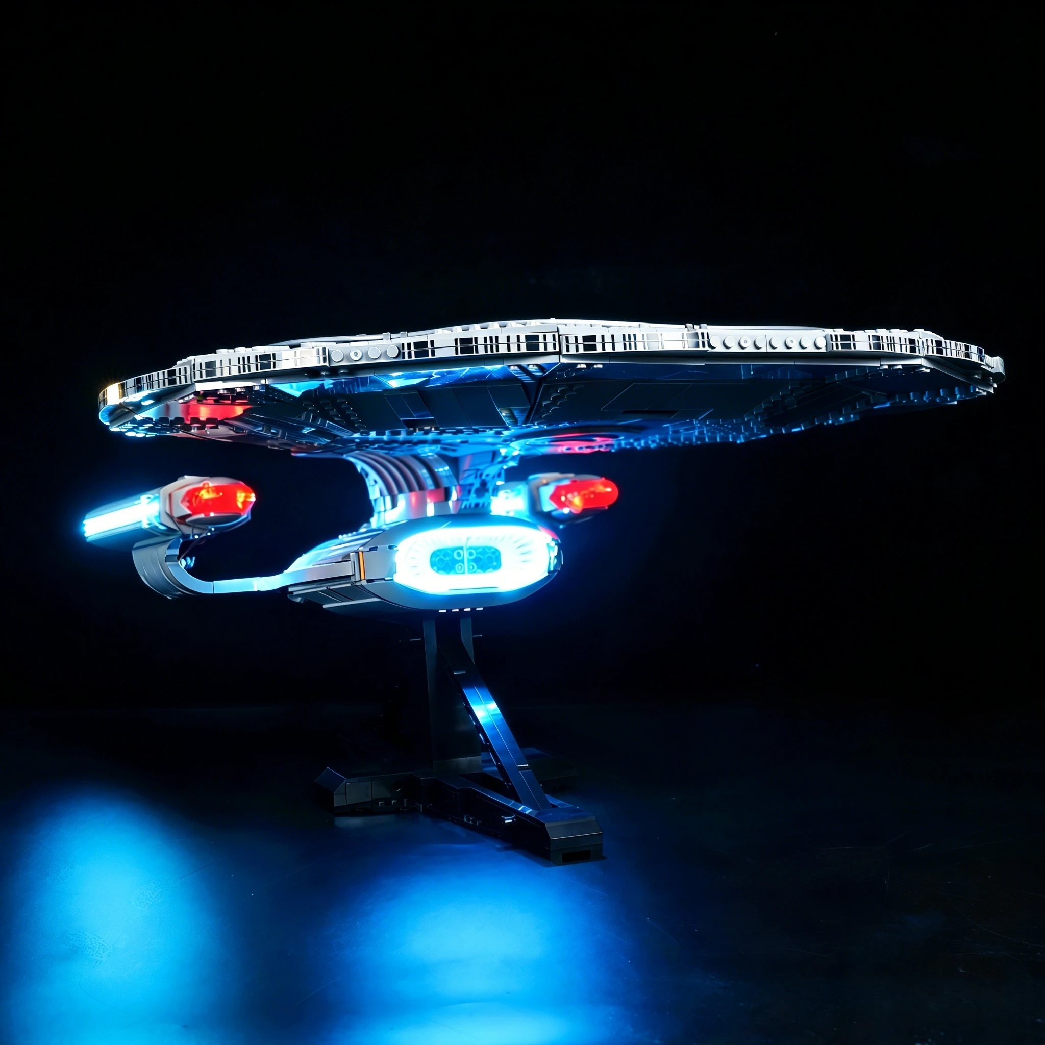 LED Light For Lego 10356 Icons Star Trek: U.S.S. Enterprise NCC-1701-D Decorative Lamp With Battery Box