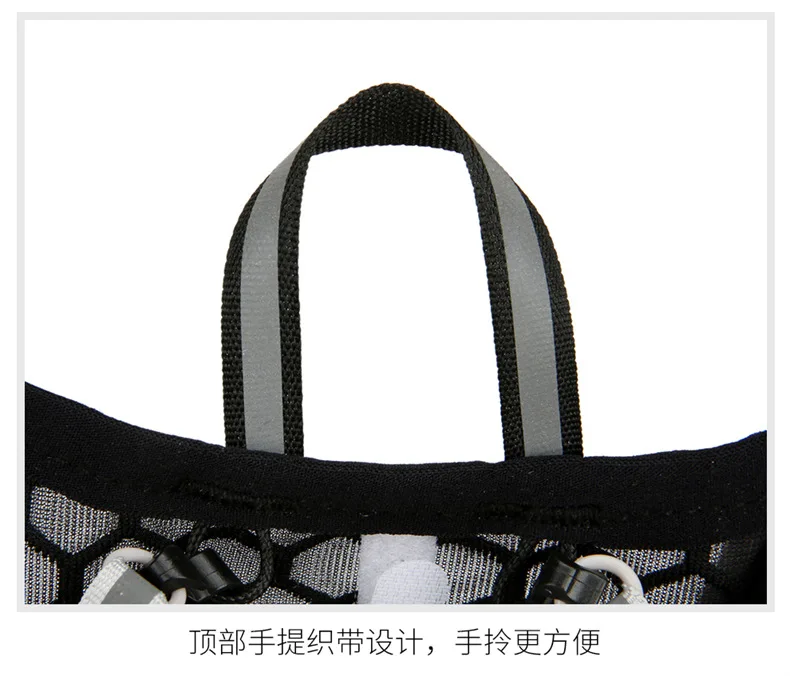Reflective Running Hydration Vest Cycling Backpack for Outdoor Sports Climbing Hiking Mtb Road Bike - Adjustable Vest Bag