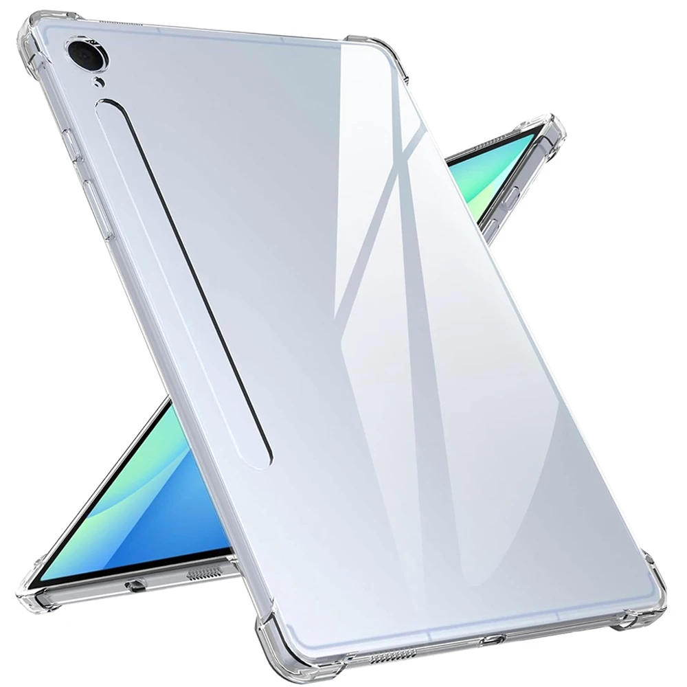 Tablet Cover for Samsung Galaxy Tab A11/A9/A11 Plus/S6 Lite/A8/A7/A7 Lite Slim TPU Anti-Yellowing Silicone Transparent case