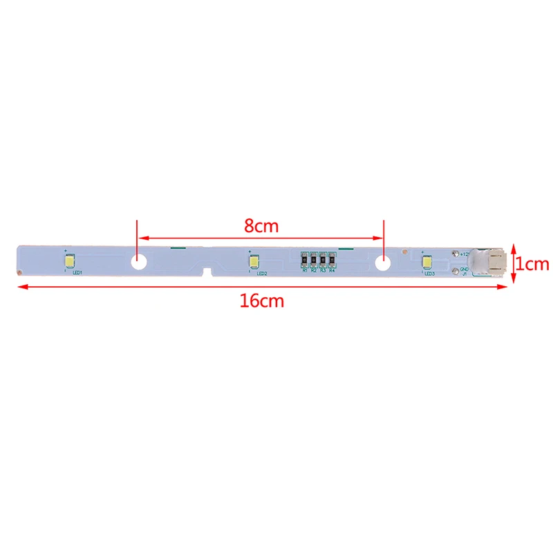 【AD】2PCS Freezer Light Bar LED Strip For RONGSHENG/ HISENSE Refrigerator LED Light E349766 MDDZ-162A 1629348 DC12V 2W