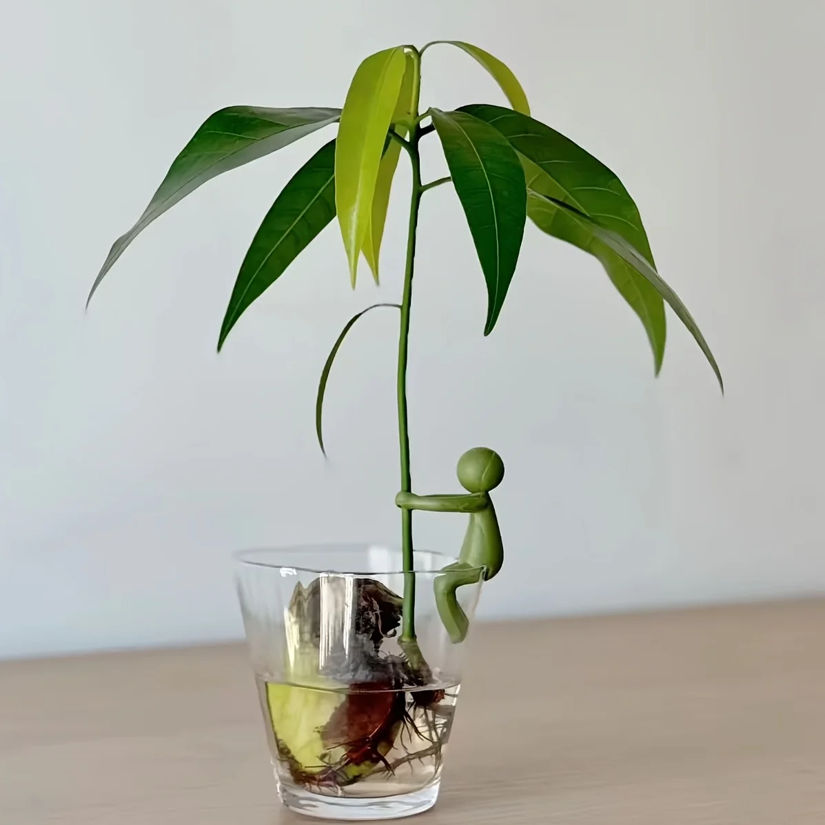 Human Shaped Plant Support Stand, Colorful Plastic Vine Fixing Holder, Reusable Indoor Potted Plant Climbing Shaping Decor Frame