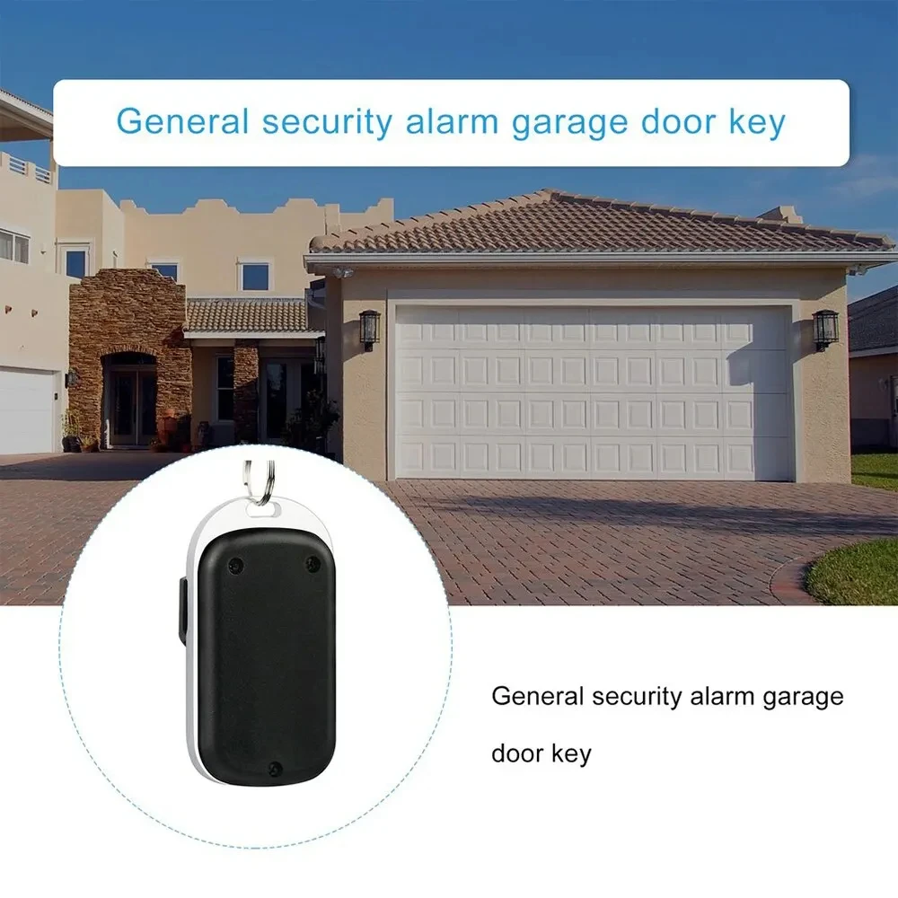4Button 433MHz Universal Metal Push Button Remote Control Transmitter ABCD / Lock Unlock 4 Buttons Garage Door Opener Remote