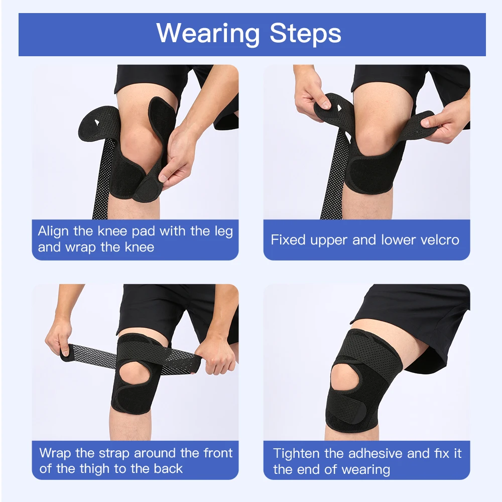 Outdoor Sports Knee Pads Summer Thin Men's and Women's Basketball, Running, Hiking and Other Daily Sports Knee Covers