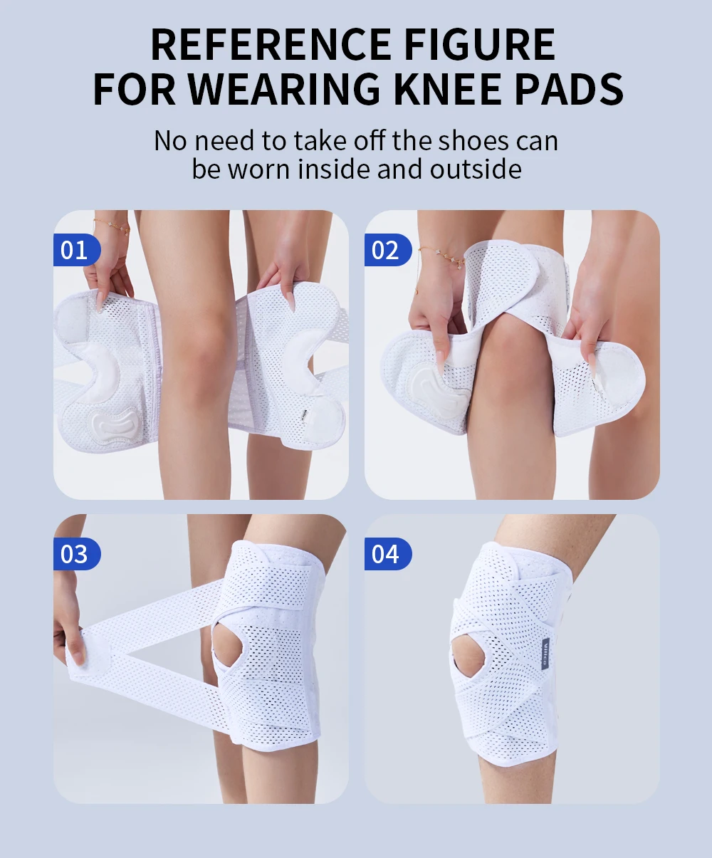 Outdoor Sports Knee Pads Summer Thin Men's and Women's Basketball, Running, Hiking and Other Daily Sports Knee Covers