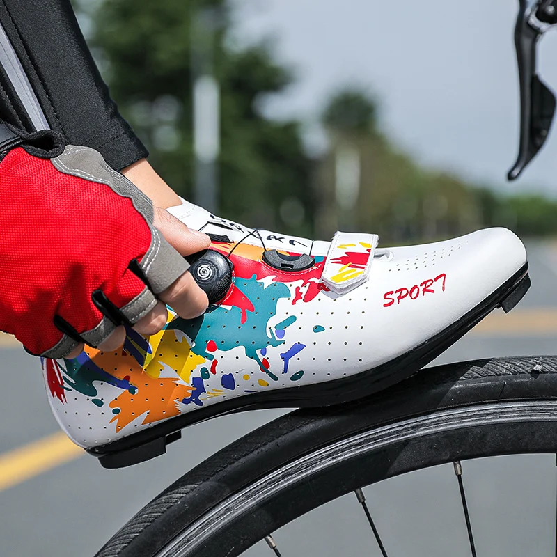 Men's Cycling Shoes MTB, Lightweight And Durable Mountain Cycling Shoes, Suitable For Outdoor Mountain Riding Unisex 37-46