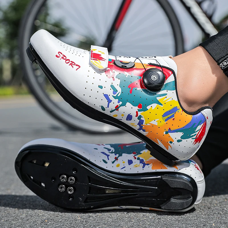 Men's Cycling Shoes MTB, Lightweight And Durable Mountain Cycling Shoes, Suitable For Outdoor Mountain Riding Unisex 37-46
