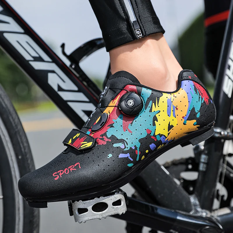 Men's Cycling Shoes MTB, Lightweight And Durable Mountain Cycling Shoes, Suitable For Outdoor Mountain Riding Unisex 37-46