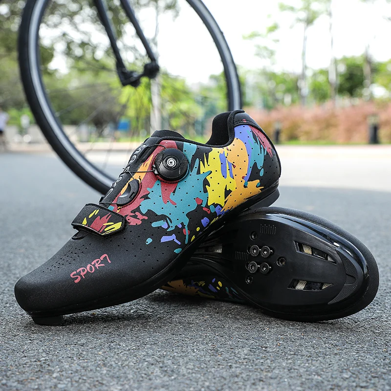 Men's Cycling Shoes MTB, Lightweight And Durable Mountain Cycling Shoes, Suitable For Outdoor Mountain Riding Unisex 37-46