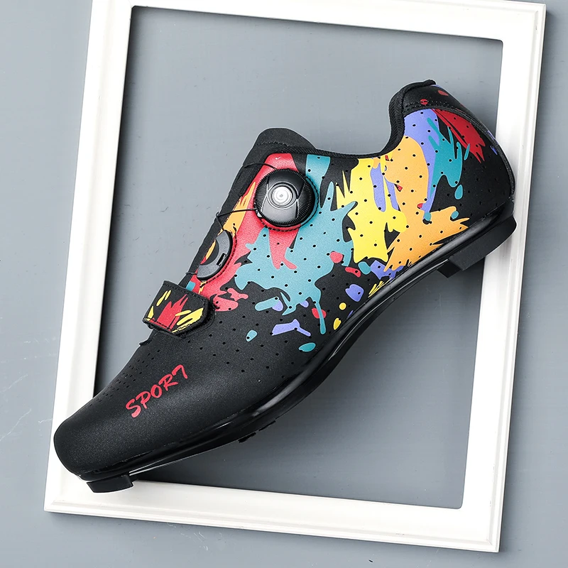 Men's Cycling Shoes MTB, Lightweight And Durable Mountain Cycling Shoes, Suitable For Outdoor Mountain Riding Unisex 37-46