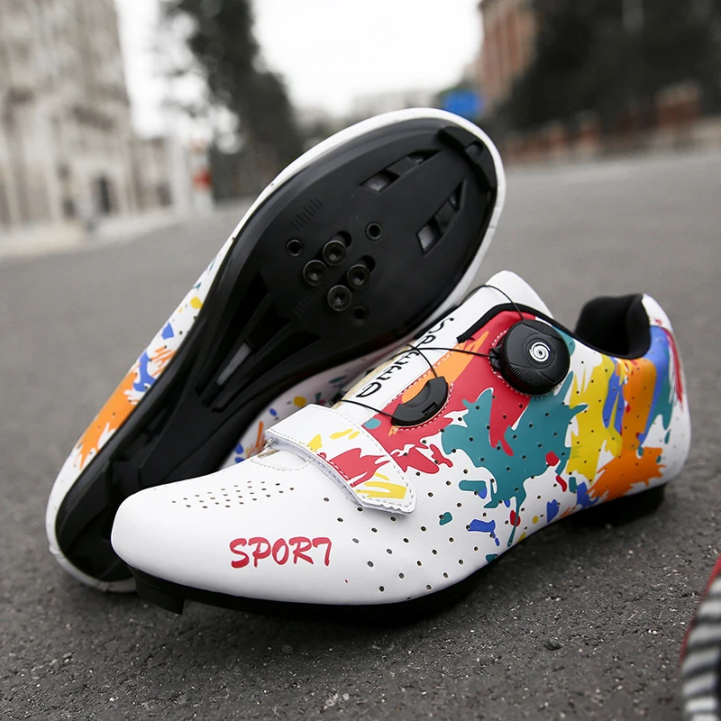 Men's Cycling Shoes MTB, Lightweight And Durable Mountain Cycling Shoes, Suitable For Outdoor Mountain Riding Unisex 37-46