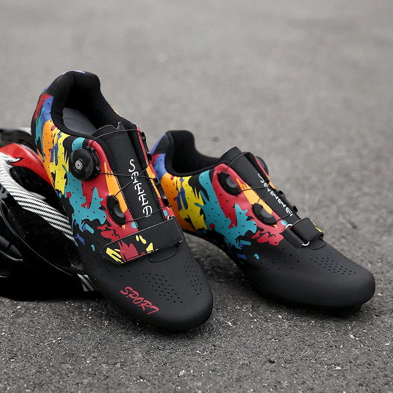 Men's Cycling Shoes MTB, Lightweight And Durable Mountain Cycling Shoes, Suitable For Outdoor Mountain Riding Unisex 37-46