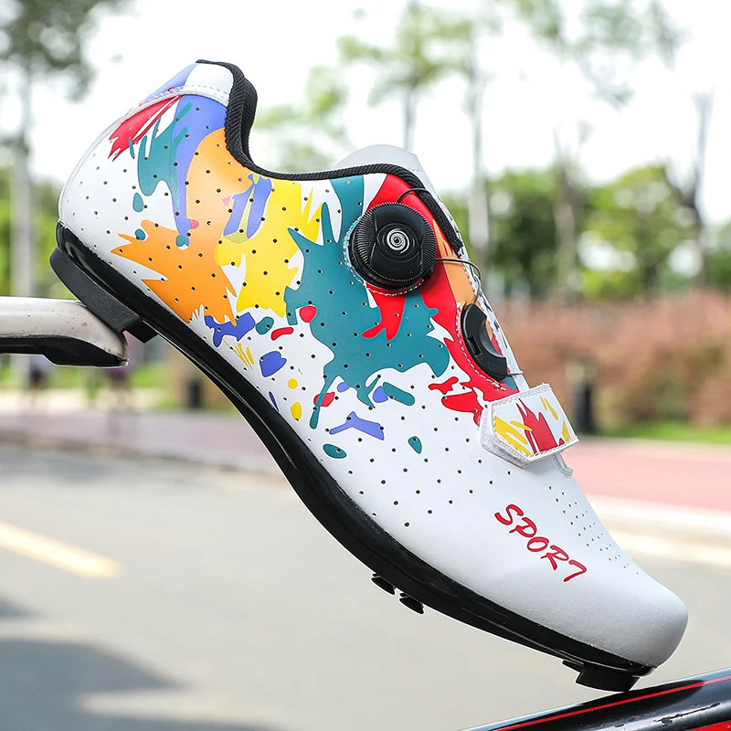 Men's Cycling Shoes MTB, Lightweight And Durable Mountain Cycling Shoes, Suitable For Outdoor Mountain Riding Unisex 37-46