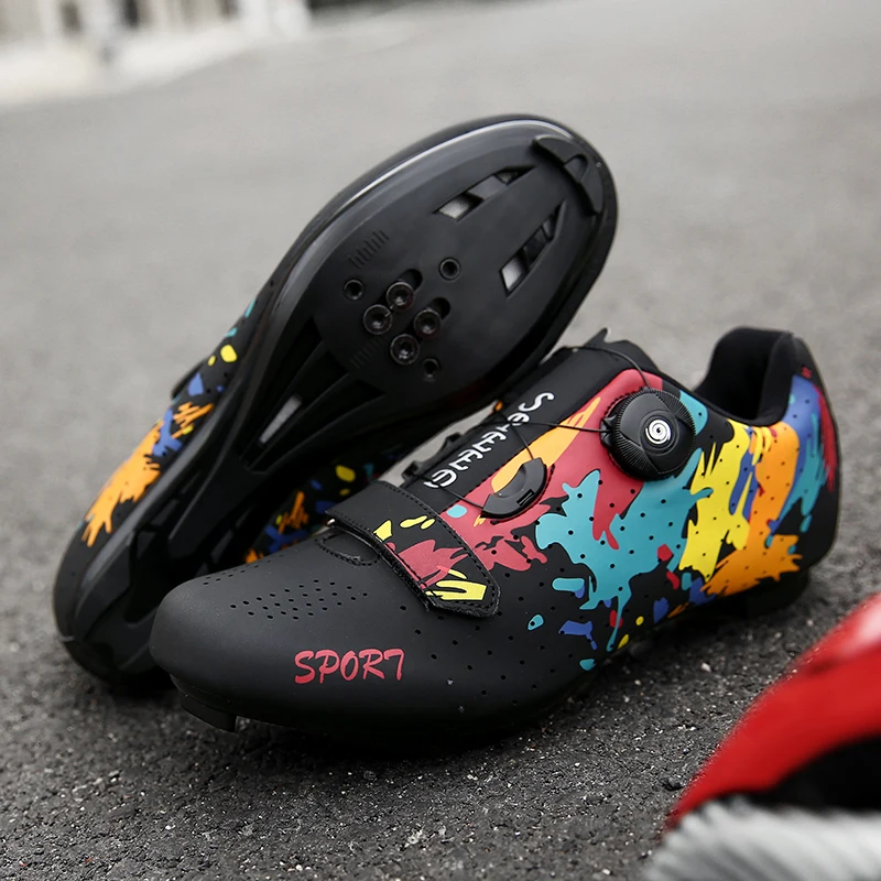 Men's Cycling Shoes MTB, Lightweight And Durable Mountain Cycling Shoes, Suitable For Outdoor Mountain Riding Unisex 37-46