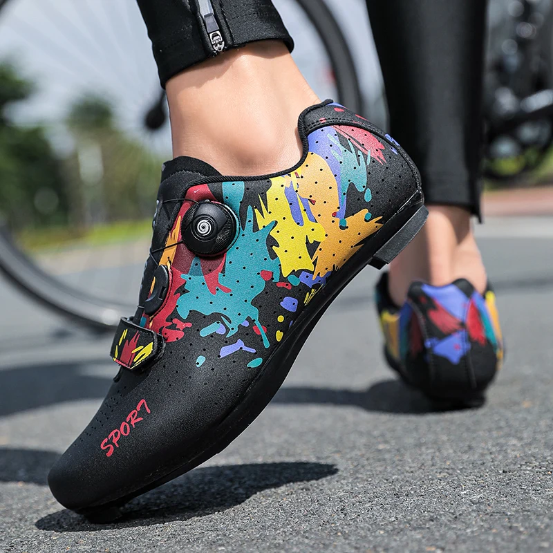 Men's Cycling Shoes MTB, Lightweight And Durable Mountain Cycling Shoes, Suitable For Outdoor Mountain Riding Unisex 37-46