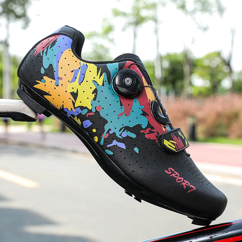 Men's Cycling Shoes MTB, Lightweight And Durable Mountain Cycling Shoes, Suitable For Outdoor Mountain Riding Unisex 37-46