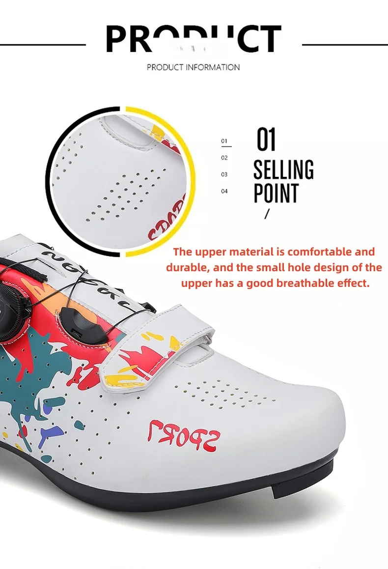 Men's Cycling Shoes MTB, Lightweight And Durable Mountain Cycling Shoes, Suitable For Outdoor Mountain Riding Unisex 37-46