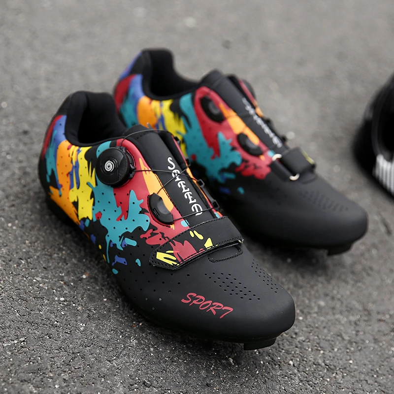 Men's Cycling Shoes MTB, Lightweight And Durable Mountain Cycling Shoes, Suitable For Outdoor Mountain Riding Unisex 37-46