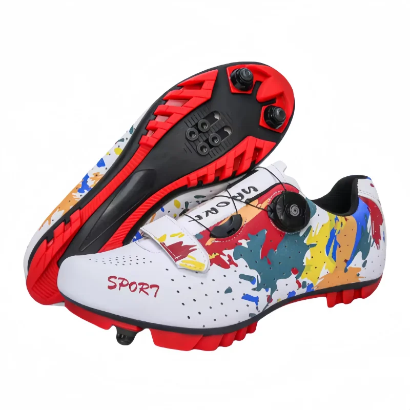 Men's Cycling Shoes MTB, Lightweight And Durable Mountain Cycling Shoes, Suitable For Outdoor Mountain Riding Unisex 37-46