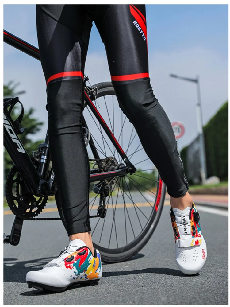 Men's Cycling Shoes MTB, Lightweight And Durable Mountain Cycling Shoes, Suitable For Outdoor Mountain Riding Unisex 37-46