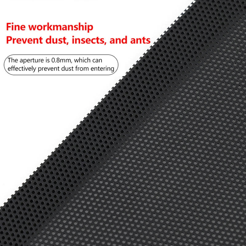 Dust Filter For Computer Cooler Fan Anti Dust Net Cover Dust Filter Mesh Net Magnetic Frame PC Chassis Cooling Fan Dust Filter