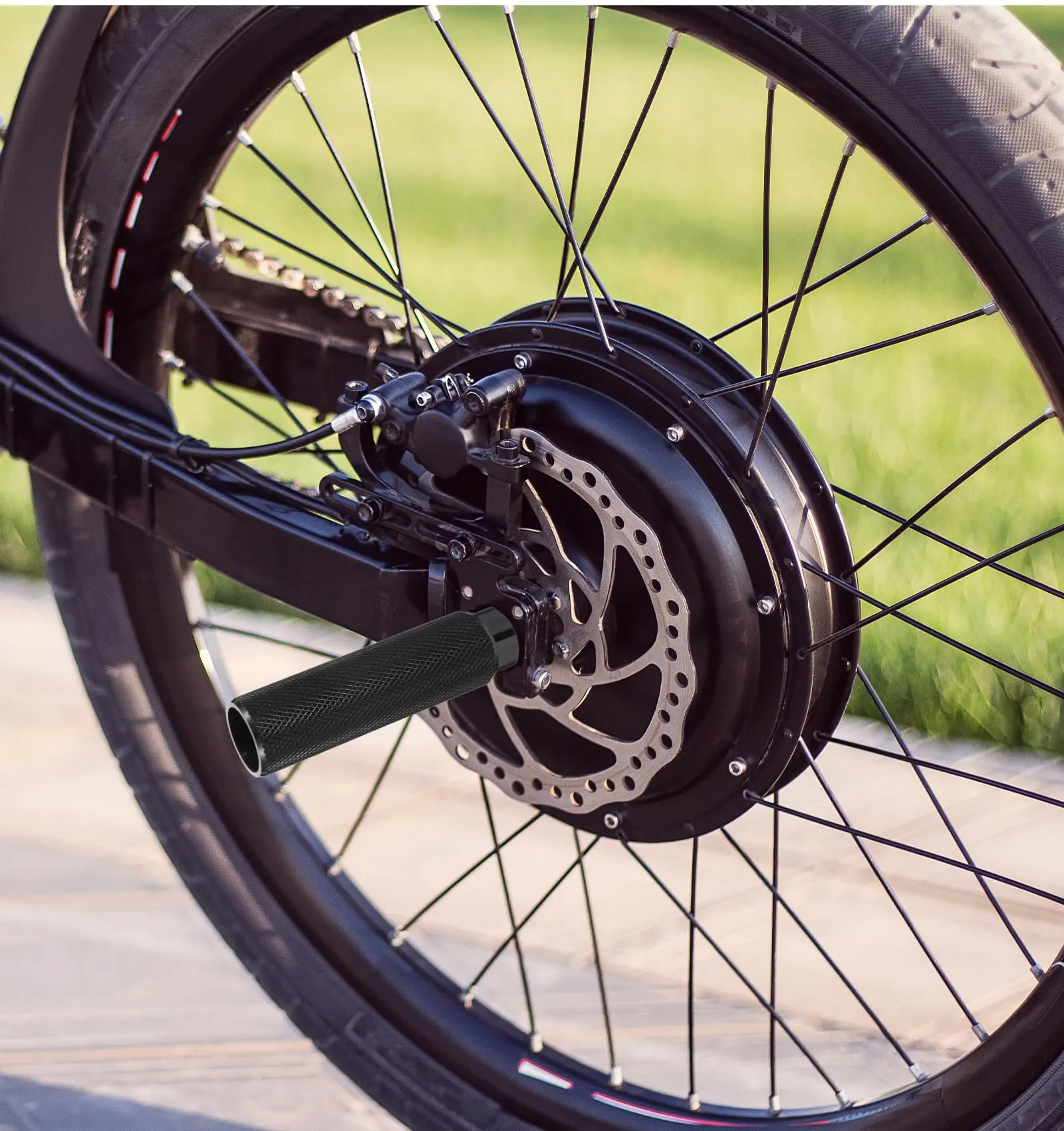 Bicycle Anti Skid Pegs Lead Foot For BMX Bike Fit 3/8'' Axle Footrest-Lever Bike Pegs Aluminum Alloy Bicycle Accessories