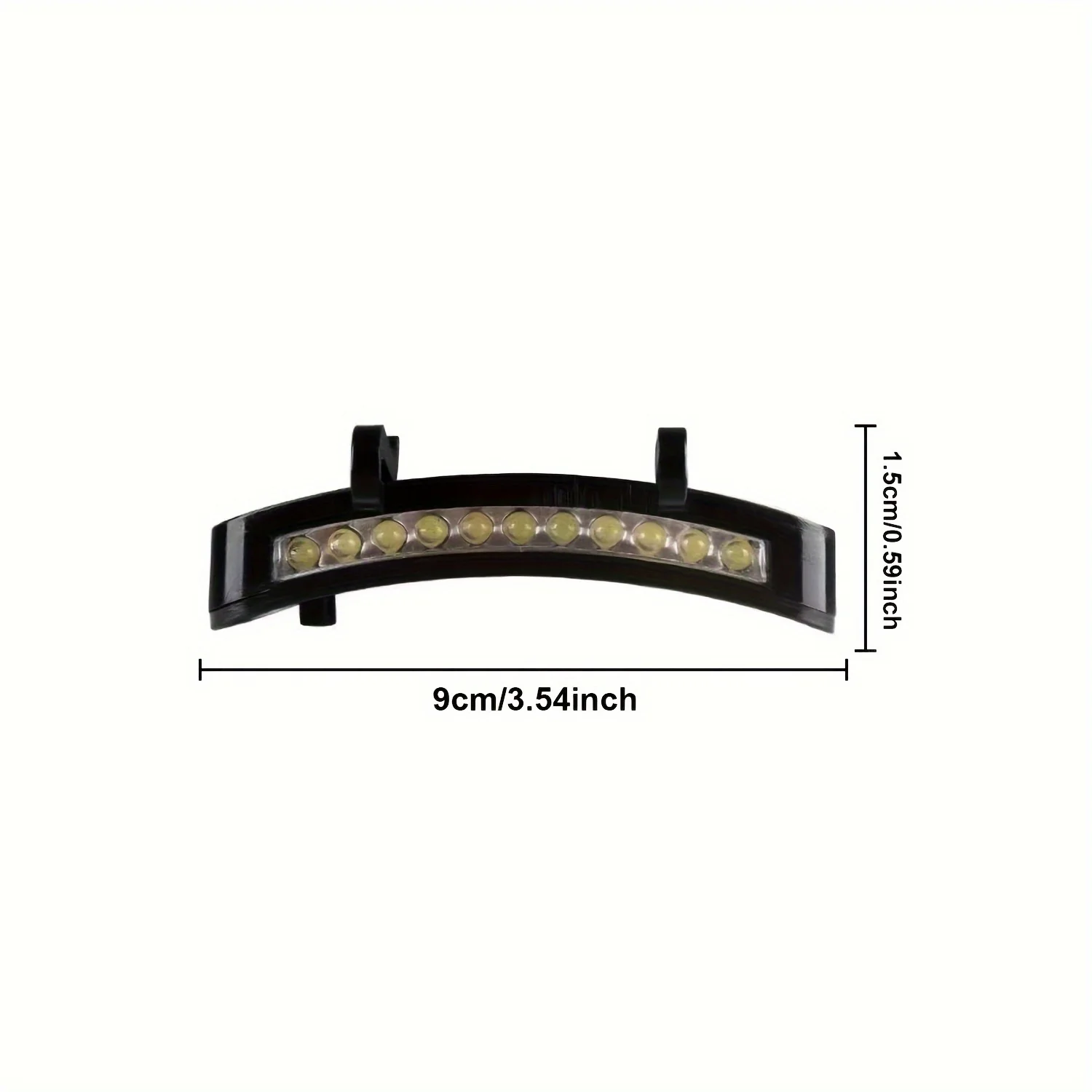 Outdoor LED Hat Clip Light Super Bright Headlamp Clip on Cap Hat Torch for Fishing Camping Hunting